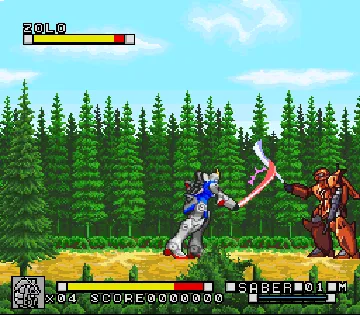 Kidou Senshi V Gundam (Japan) screen shot game playing